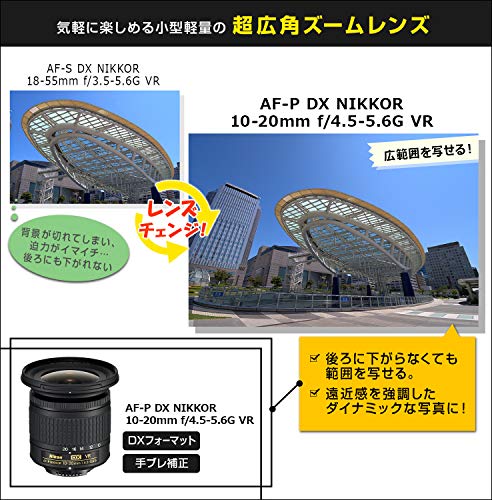 Nikon 広角ズームレンズ AF-P DX NIKKOR 10-20mm f/4.5-5.6G VR ニコンDXフォーマット専用