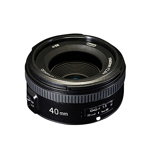 YONGNUO YN40mm F2.8N 単焦点レンズ ニコン Fマウント フルサイズ対応 非球面レンズ使用 標準レンズ