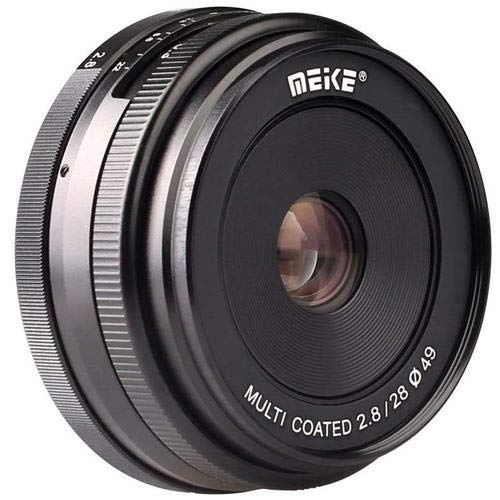 【国内正規品】 Meike 交換レンズ MK 28mm F2.8 Fujl Xマウント用 日本語取説付 19610003