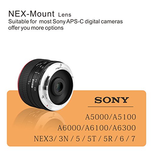 Meike 6.5mm F2.0 Fisheye Sony E mount ソニーEマウント用 円周魚眼レンズ　[国内正規品][快適デジタル]