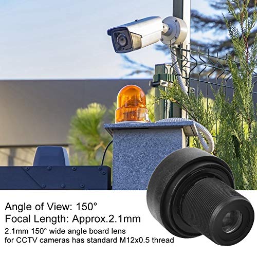 CCTVレンズ 魚眼レンズ2.1mm 150°広角ボードレンズ カメラ用の新しいボード 1 / 2.5インチ5mp広角魚眼ビュー