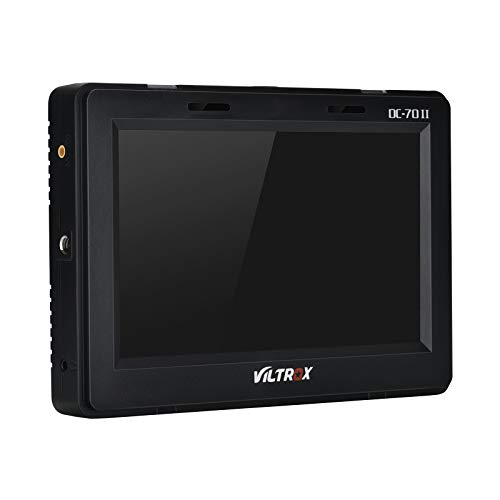 VILTROX カメラモニター 7インチ TFT LCD HDビデオモニター DC-70 II 1024 * 600 フィールドモニター 4 K HDMI AV入力 Canon Nikon デジタル一眼レフカメラ用