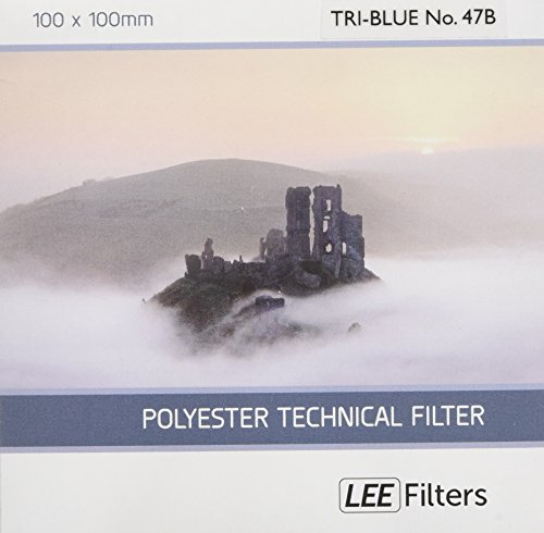 【国内正規品】 LEE 角型ポリエステルレンズフィルター SP-50 47Bトリブルー 100×100mm 3色分解撮影用 209511