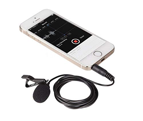 Good Mic BOYA BY-LM10 Audio Video phone Record Lavalier Lapel Clip-on Condenser Microphone compatible for iPad iPod Touch Mini Air Smartphone iPhone 6 6s 7 8 plus Sumsung Note 3 4 Galaxy S5 LF639 LG