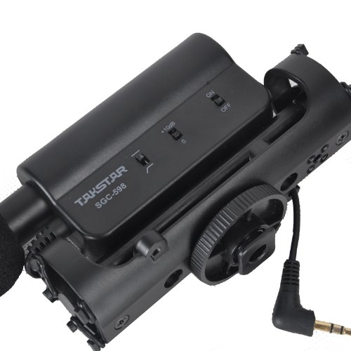 TAKSTAR　ビデオカメラ用マイク モノラル ショットガンマイク コンデンサー型 SGC-598