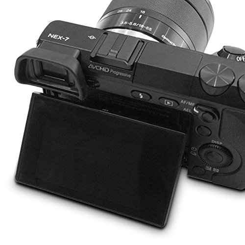 AFUNTA ファインダーアイピース FDA-EV1Sファインダーアイピースカップ（交換）FDA-EP10 NEX-7 NEX6 A6000 A6300 A7000デジタルカメラに適用 2個パック