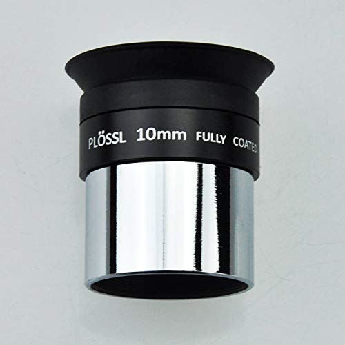 10 mm 1.25インチ望遠鏡Possl接眼レンズ - 4要素Plosslデザイン - 標準1.25インチ天文フィルター用
