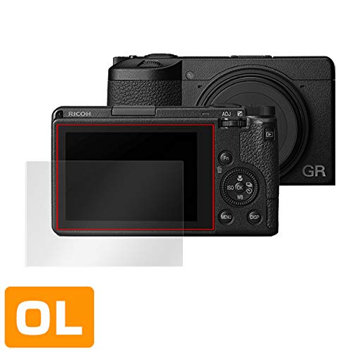 RICOH GR III (GR3) 用 日本製 指紋が目立たない 反射防止液晶保護フィルム OverLay Plus OLRICOHGR3/12