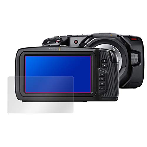 Blackmagic Pocket Cinema Camera 4K / Blackmagic Pocket Cinema Camera 6K 用 日本製 指紋が目立たない 反射防止液晶保護フィルム OverLay Plus