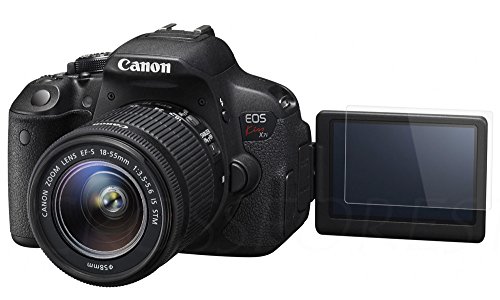 クロスフォレスト Canon Kiss X9i / X8i / X7i / X6i用 ガラスフィルム 液晶保護フィルム CF-GCCX7i