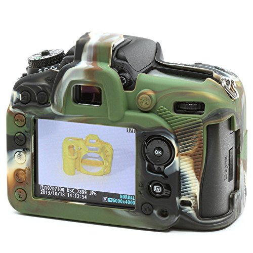 DISCOVERED イージーカバー Nikon D7200 用 液晶保護フィルム &スクリーンプロテクター付 カモフラージュ