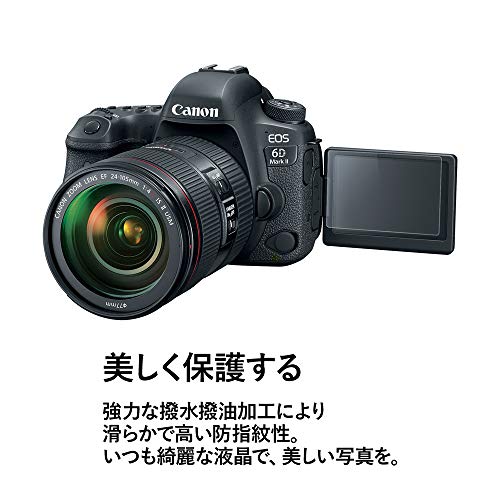 クロスフォレスト Canon EOS 6D Mark II 用 ガラスフィルム 液晶保護フィルム CF-NGCC6D2