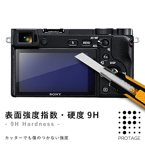 PROTAGE SONY α6300 / α6000 / NEX-7 / NEX-6 用 ガラスフィルム ガラス 製 フィルム 液晶保護フィルム 保護フィルム 液晶プロテクター ソニー a6300 / a6000 / NEX7 / NEX6