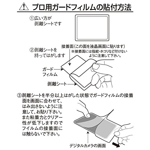 エツミ 液晶保護フィルム プロ用ガードフィルムAR Canon IXY210/IXY190/IXY170専用 E-7260