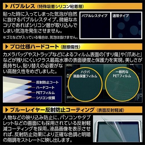 HAKUBA 液晶 保護 フィルム MarkIICASIO EXILIM ZS27/ZS26専用 DGF2-CEZS27