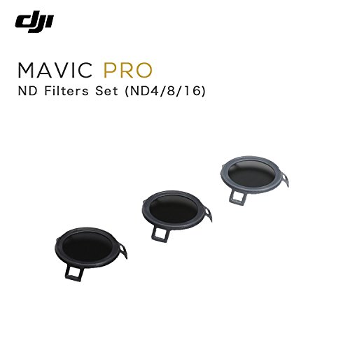 MAVIC PRO マビック NDフィルターセット ND4/8/16 ストップフィルター MAVIC備品 フィルター Mavicアクセサリー 周辺機器 マビック プロ DJI (黒)