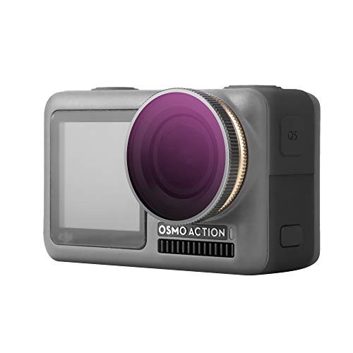 AIWOKE オズモアクション カメラ ダイビング 水中撮影 紫外線 UVフィルター DJI Osmo Action 対応 レンズフィルター 保護 アクセサリー