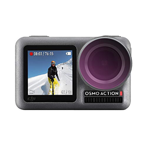 AIWOKE オズモアクション カメラ ダイビング 水中撮影 紫外線 UVフィルター DJI Osmo Action 対応 レンズフィルター 保護 アクセサリー