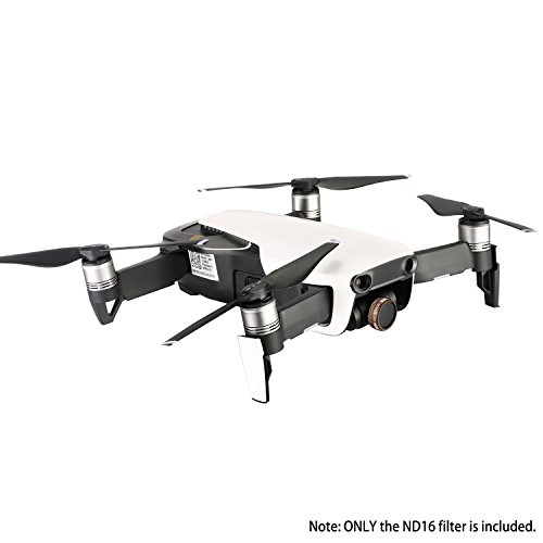 Neewer レンズフィルターセット 6枚入り　DJI Mavic Air Drone Quadcopterに対応　内容：ND4、ND8、ND16、ND4/PL、ND8/PL、ND16/PL　マルチコート光学ガラスと防水アルミ合金フレーム製「金」