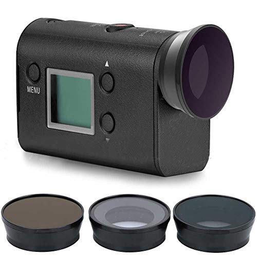 Mugast レンズフィルター 減光 保護 MCUV CPL ND8レンズフィルターキット ソニーHDR - AS50 HDR - AS100V HDR - AZ1 FDR - X1000Vカメラ対応