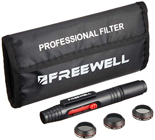 FreeWell カメラ用フィルター DJI MARVIC 専用ハイブリッドスナップオンガラス製 ND/PL（減光/偏光）フィルター 3個セット FW-MAV-HYBRID