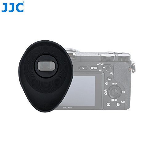 (Sony a6500) - JJC ES-A6500G Big Size Full-goggle Type Eyecup Eye Cup Eyepiece Viewfinder For Sony A6500 Replaces Sony FDA-EP17, Especially for Eyeglass User