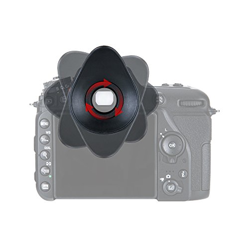 JJC 2 タイプ アイカップ Nikon D5600 D5500 D5300 D5200 D3400 D3300 D3200 D3100 適用 DK-25 互換