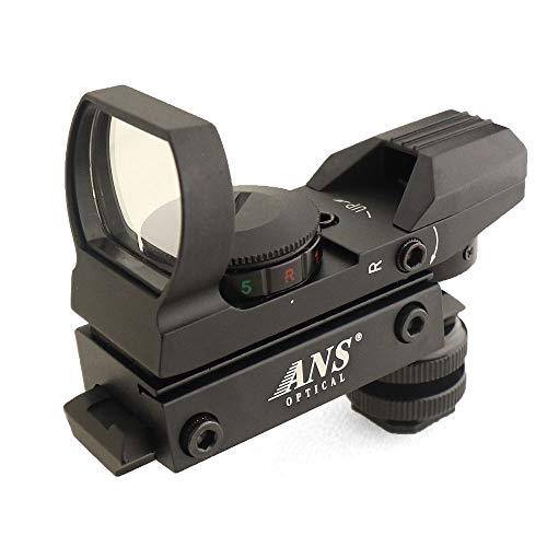 ANS Optical 軽量 143g マルチレティクル オープンドットサイト カメラ用 マウント アダプターセット 各社ホットシュー規格対応
