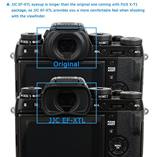 JJC アイカップ Fujifilm X-T3 X-T2 X-T1 X-H1 GFX 50S 100 適用 EC-XT L / M / S / W / GFX 互換