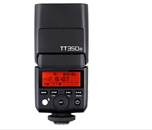 GODOX TT350N TTL Miniカメラフラッシュ　内蔵2.4Ｇ　TTLオートフラッシュ NIKON カメラ　D800, D700, D7100, D7000, D5200, D5100, D5000, D300, D300S, D3200, D3100, D3000, D200, D70S, D810, D610, D90, D750等機種対応 技適マーク付き