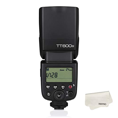 【電波法認証取得】Godox TT600S カメラフラッシュ 2.4GワイヤレスXシステム内蔵 LCDパネル搭載 Sony DSLRカメラ用