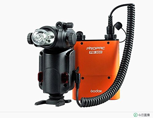 GODOX 大光量ポータブルフラッシュ AD360II-N WITSRO TTL Powerful & Portable Flash,【NIKON カメラ対応】-オレンジ