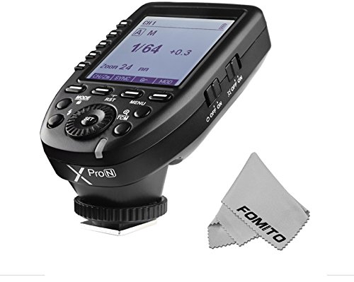 GODOX Xpro-N送信機 高速シンクロ TTL 2.4G NIKON（ホットシュー付き）カメラ対応 技適マーク付き