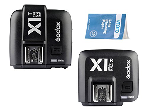 Godox X1T-C +X1R-C 2.4GHz TTLワイヤレスフラッシュトランスミッタートリガー+ Canon用レシーバーキット