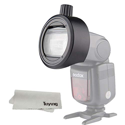 【Godox正規代理店】Godox フラッシュスピードライトアダプターS-R1、アダプターリングAK-R1対応 Godox TT685 V860II V350 TT600 Yongnuo Canon Nikon Sonyフラッシュ適用