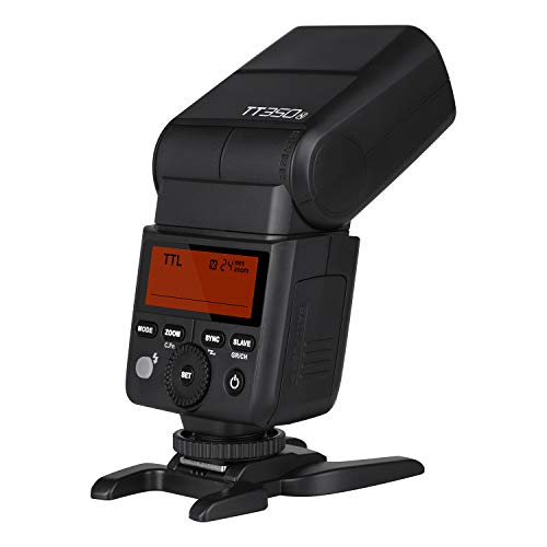 【電波法認証取得＆正規品】Godox TT350N ミニカメラフラッシュ 2.4G無線伝送搭載 TTL LCDパネル 角度調整可能 ミニ 携帯便利 高速シンクロ ニコンデジタルカメラに対応（日本語説明書あり|出荷後メールにてお送りします）