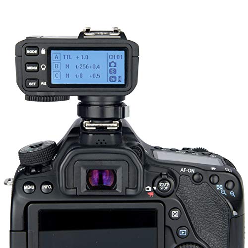 GODOX X2C-T送信機 TTLワイヤレストリガー TTL Wireless Flash Trigger スマホAPPで操作可能 キャノンカメラ対応 対応機種Canon EOSカメラ E-TTL IIオートフラッシュ