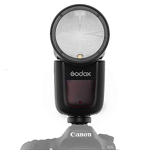 Godox V1-S TTL 2.4G 76Wラウンドヘッドカメラフラッシュ付リチウムイオン電池ソニーカメラ（V1S）用