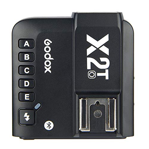 【電波法認証取得】Godox X2TO ワイヤレスフラッシュトリガー TTL機能 LCDパネル搭載 「SCAN」機能 バックライト 1/8000s Bluetooth内蔵 Olympus/Panasonicカメラ＆スマホ（iphone、HUAWEI、Samsung）対応