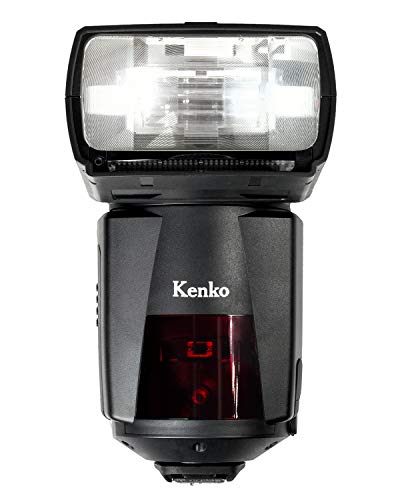 Kenko オートバウンスストロボ AIフラッシュ AB600-R N ニコン用 3方向オートバウンス機能 ガイドナンバー60 2.4GHz無線通信機能 単3形乾電池使用 ブラック