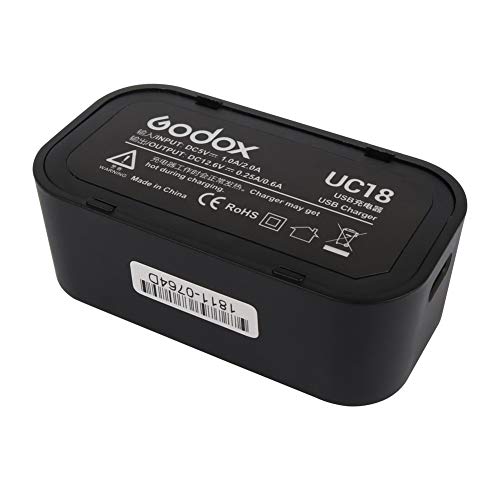 GODOX UC18充電器 USBポート USB充電器 Type-Cポート VB18電池専用