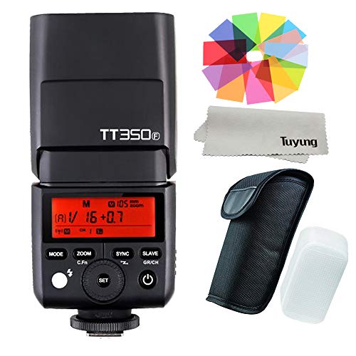 【正規品 技適マーク付き日本語説明書付】Godox Thinklite TTL 2.4GHz TT350F ミニカメラフラッシュ高速1 / 8000s GN36 DSLR 富士フイルム カメラ X-Pro2、X-T20、X-T2、X-T1、X-Pro1、X-T10、X-E1、X-A3、X100F、X100T