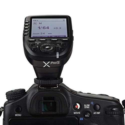 【技適マーク付き&PDF日本語説明書】GODOX Xpro-S 送信機 TTL2.4Gワイヤレスフラッシュトリガー 遠隔制御 高速同期 HSS 1 / 8000s Xシステム Sony デジタル一眼レフカメラ 対応