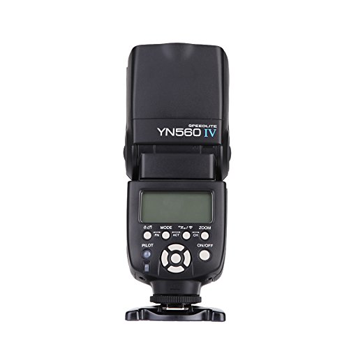 Yongnuo製 Speedlight YN560 IV 第四代 2.4GHZ Canon/Nikon/Pentax/Panasonic 対応 フラッシュ・ストロボ 高出力スピードライト【並行輸入品】