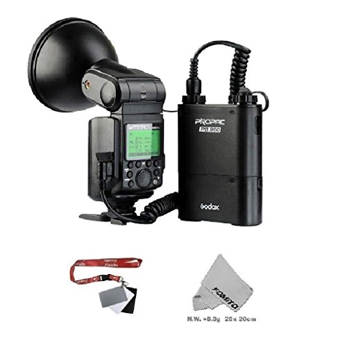 GODOX AD360II-C 大光量ポータブルフラッシュ WITSRO TTL Powerful & Portable Flash Canon カメラ対応-黒い