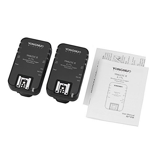 YONGNUO YN-622C II 2.4G Wireless E-TTL Flash Trigger for Canon EOS 5D Mark II 7D 70D 60D 50D 40D 450D E-TTLワイヤレスフラッシュトリガー