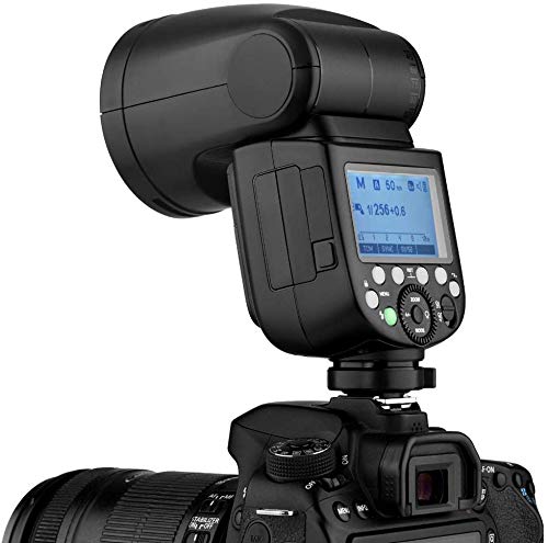 【Godox正規代理＆技適マーク】Godox V1-S フラッシュストロボ 76Ws 2.4G TTLラウンドヘッドフラッシュスピードライト 1/8000 HSS 480フルパワーショット10レベルLEDモデリングランプ Sonyカメラ対応