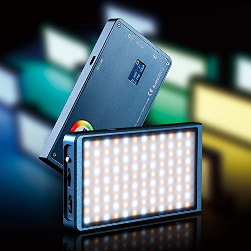 FALCONの目F7 RGBは16の適当な状況のカメラライトのビデオライト2500k-9000kの小型ポケットサイズ、作り付け電池が付いている調節可能なサポートシステムを導きました F7
