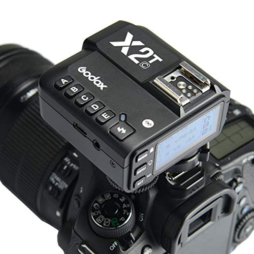 【Godox正規代理＆技適マーク】Godox X2T-C TTL ワイヤレスフラッシュトリガー 1/8000 HSS ブルートゥース接続可能 新ホットシューロック 新AFアシストライト Caonoカメラ対応