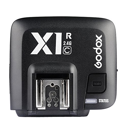 GODOX X1R-C 32 チャンネル TTL 1/8000s 無線リモートフラッシュ受信機 シャッターレリーズ Canon EOS カメラ適用 GODOX X1T-C 送信機と互換性がある